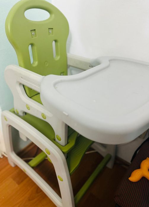 Scaun + masă bebeluș