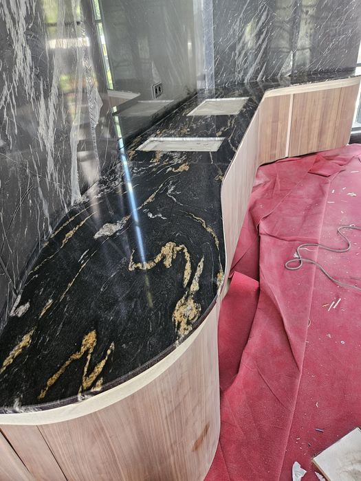 Execut Montaj ,blat  marmura buc,granit,ardezie flexibila,