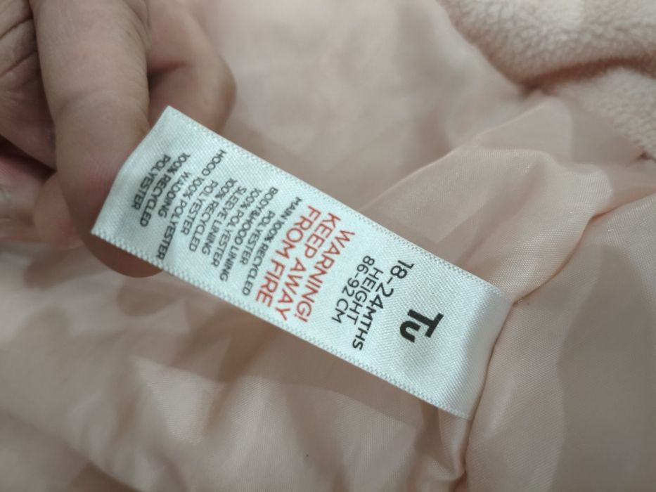 Зимний комбинезон на девочку