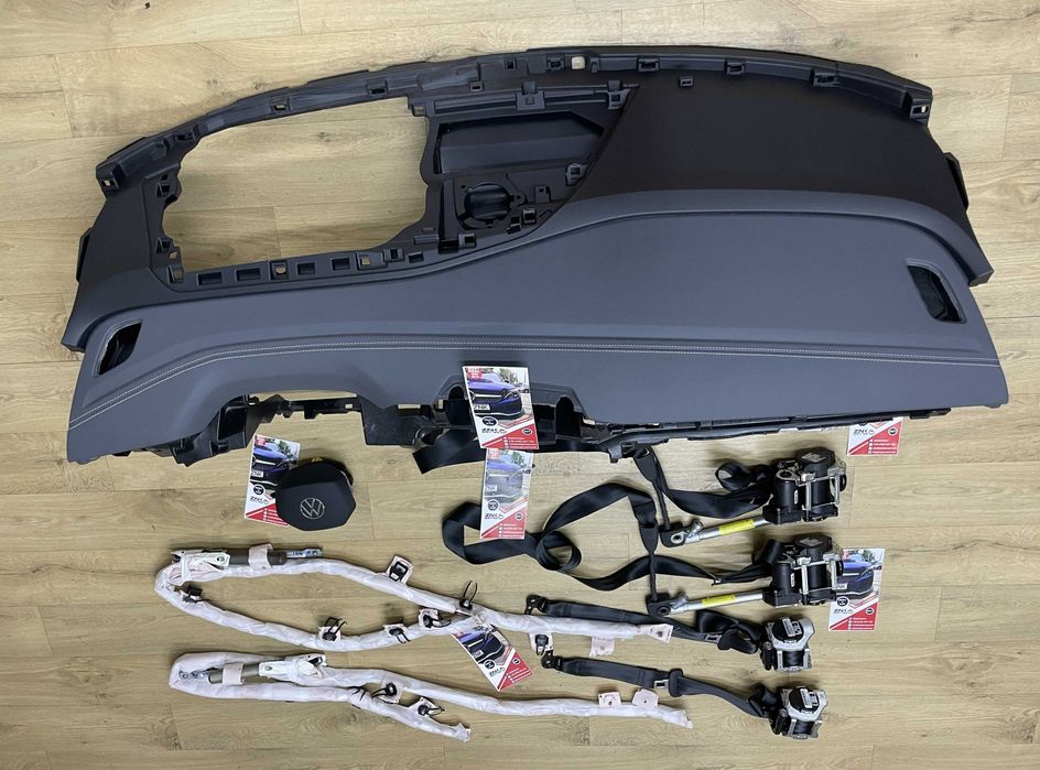 Volkswagen ID4 - plansa de bord - kit airbag - set centuri siguranta