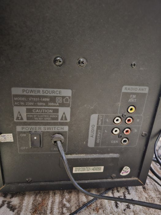 Sistem audio Vision 140W 3.1