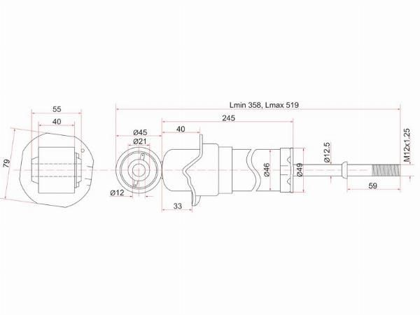 Амортизатор Toyota Avensis