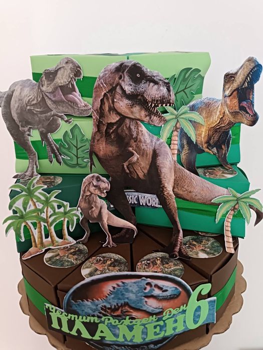 Изработка на картонени торти