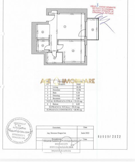 2 Camere de vanzare | Herastrau Herastrau Towers | Metrou | 0% Comisio