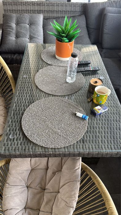 Set coltar si masa terasa/gradina