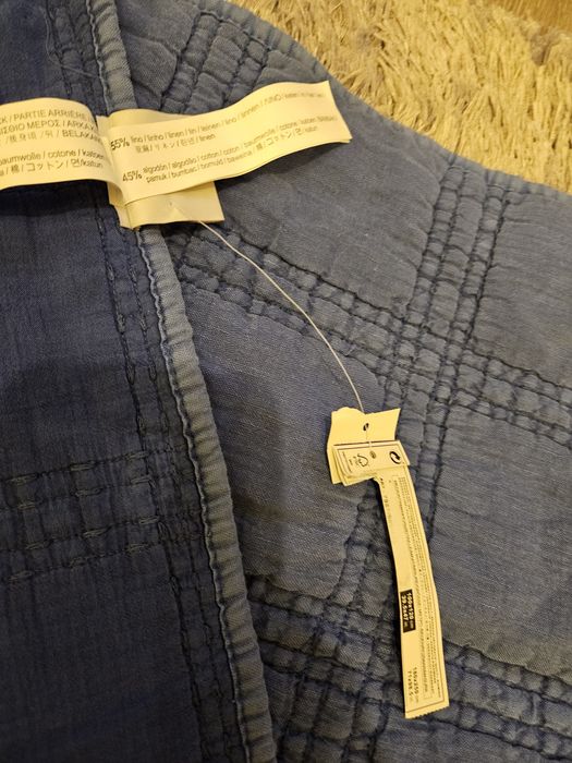 Zara NOU patura bebe in si bumbac, ideala botez