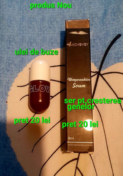 Ser pt.cresterea genelor/ulei de buze