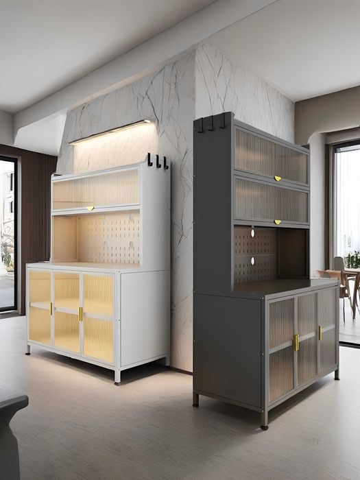 Буфет из нержавейки с порошковым покрытием для балкона