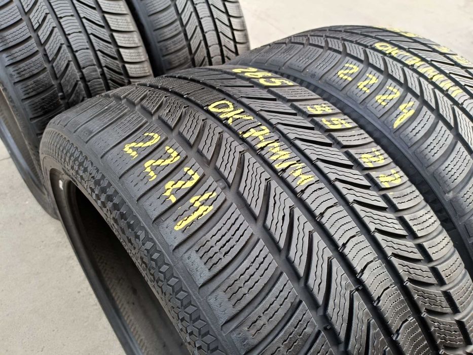 Set 4 anvelope de iarna 285 35 22 continental wintercontact TS 870P dot 2024