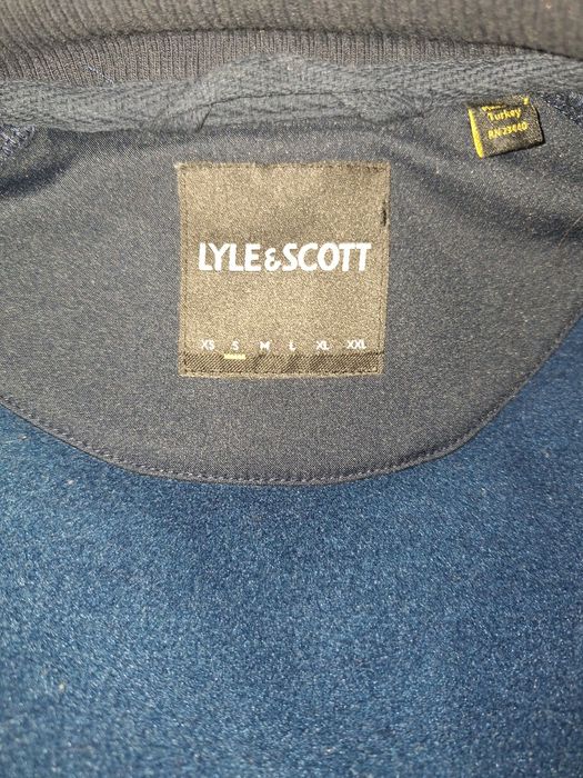 мужская куртка-бомбер Lyle & Scott Jersey.