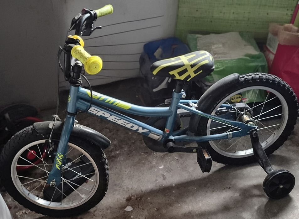 Bicicleta Copii DHS 1603 Albastru 16"