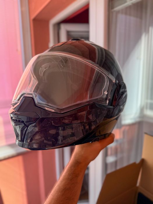 Scorpion Exo Tech Evo Solid Carbon Helmet