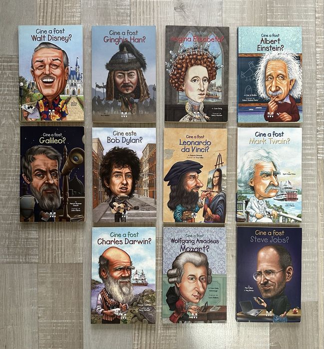 Lot cărți personalități istorice.