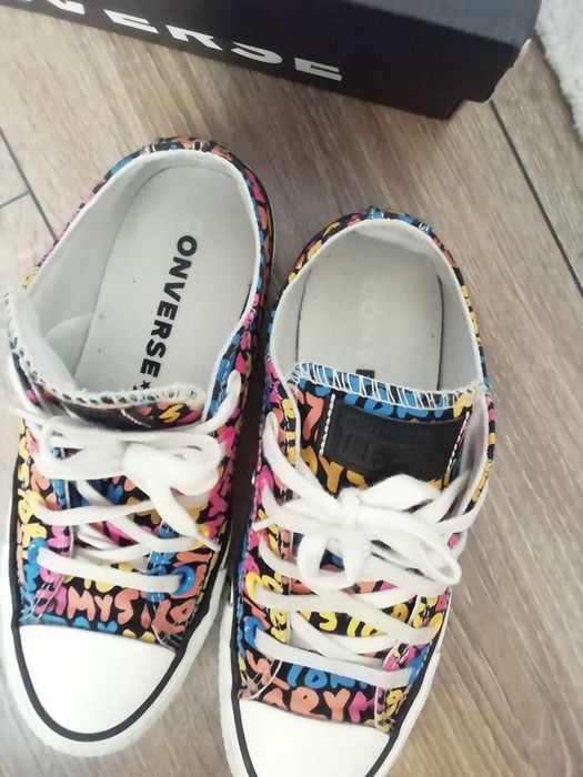 Teneși fete Converse 35