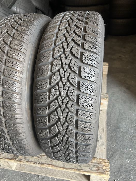 4 anvelope iarna 195/65/15 Dunlop 8 mm!