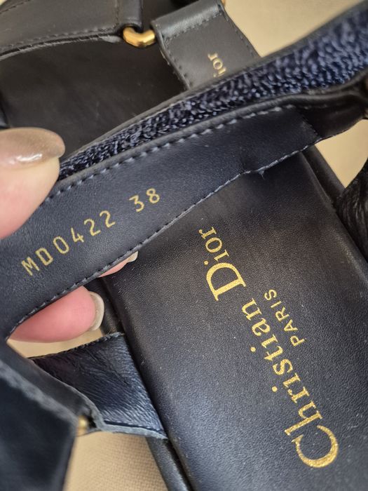 Dior сандали ест.кожа