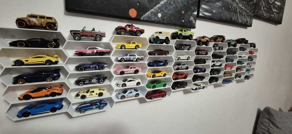 Raft Hexagonal Hot Wheels 10 Poziții – Stoc Limitat
