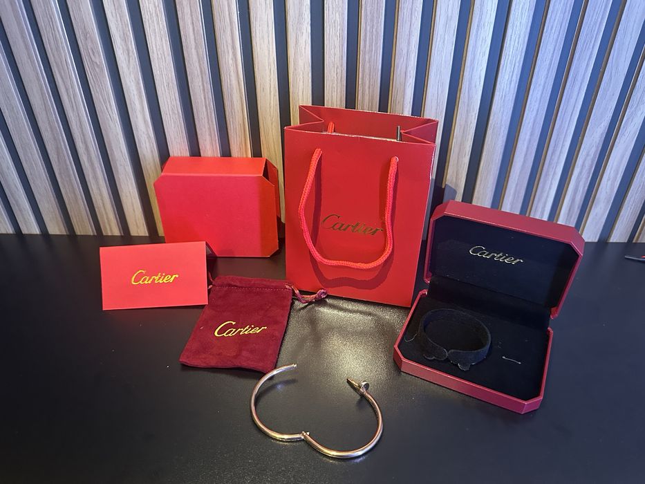 Нова Дамска Гривна Cartier Juste un Clou Bracelet 17 CM