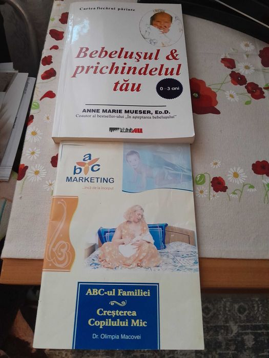 Cărți îngrijire/creștere copil mic - 2 bucăți - 100 lei ambele - Noi