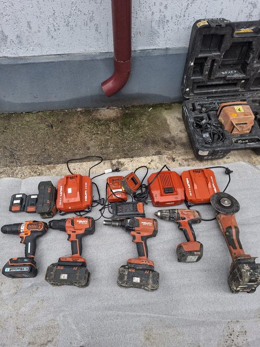 De vânzare scule profesionale HILTI MAKITA DE WALT BOSCH