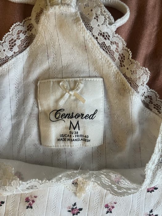 Top de Pijama Coquette Floral