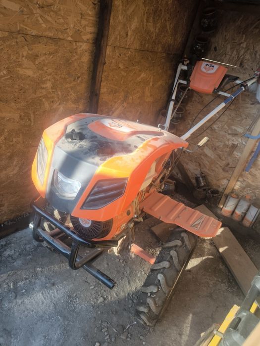 Vand Motocultor Ruris 915 cu remorca facuta!