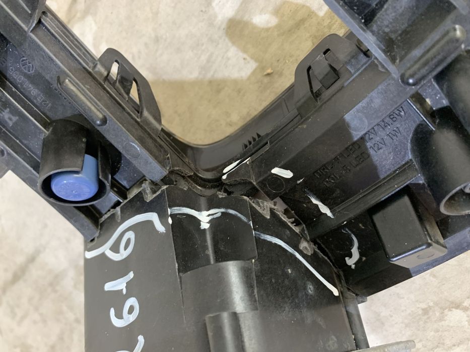 Proiector, Daylight stanga + droser VW Up, 2015, 2016, 2017, 2018, 2019, 2020, cod origine OE12E941055E