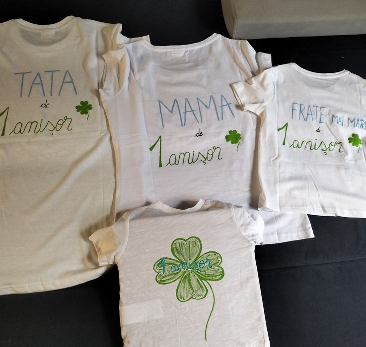 Tricouri personalizate pictate manual