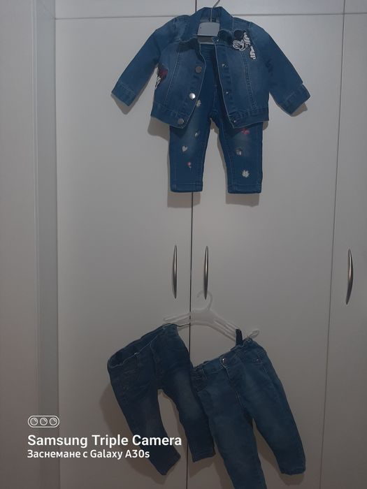 Детски дрехи, различни размери