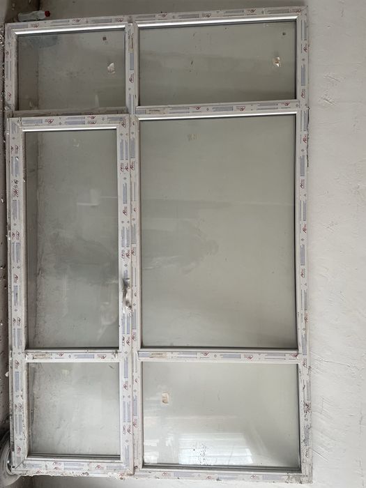 Оконная рама с дверью 265x170cm