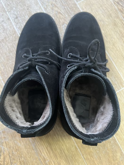 Замшевые натуральные ботинки