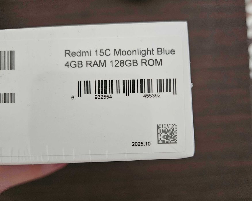 Xiaomi Redmi 15C 5G 4 GB памет 128 GB пространство - Чисто нов, неотварян