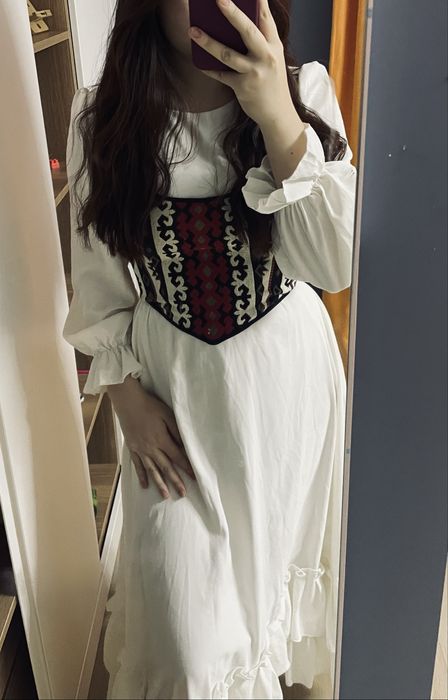 Казахское платье + корсет
