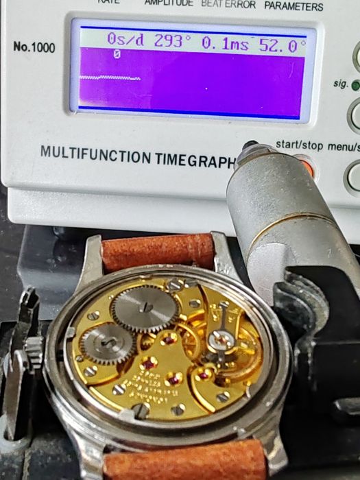 Ceas Longines Cal. 1268Z Oțel 35 mm Funcționează Impecabil!