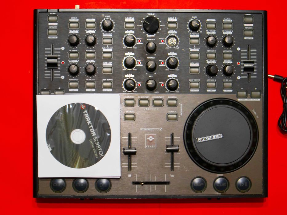 Reloop Digital Jockey 2 Interface Edition DJ контролер аудио интерфейс