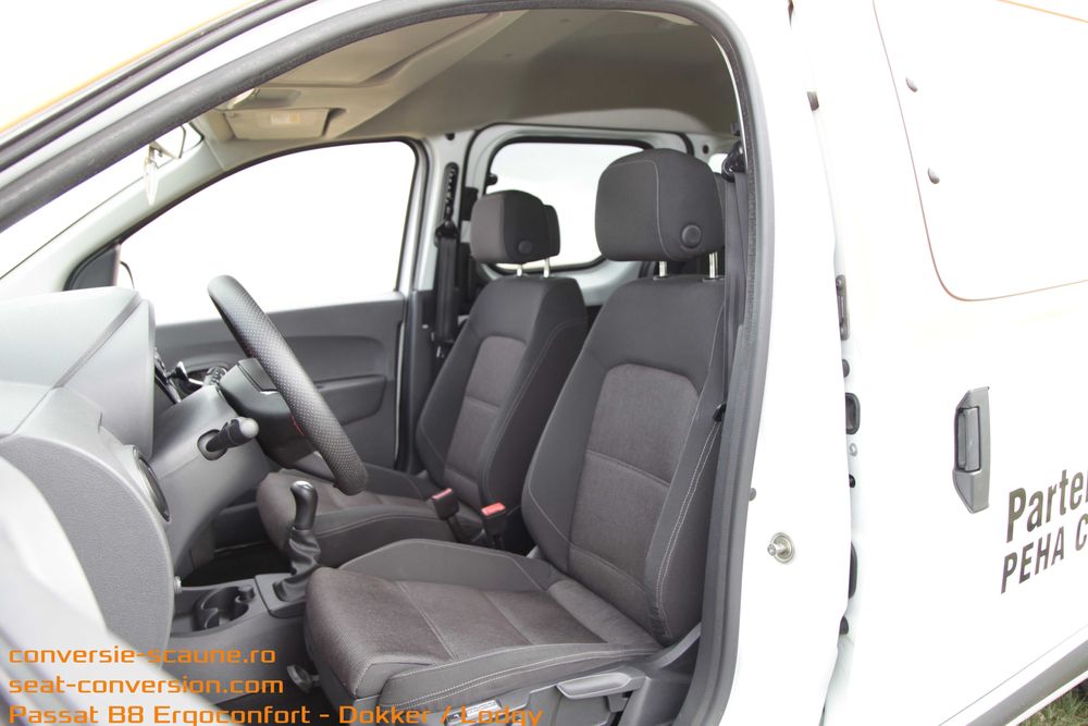 Sistem adaptare scaune de Passat B8 pe Lodgy Dokker