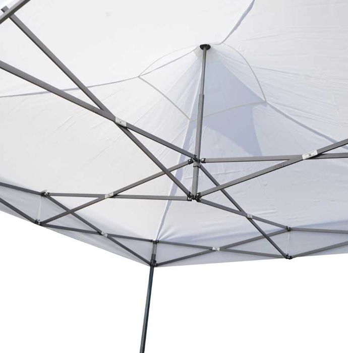 Pavilion CORT Umbrela Cadru Metal Gradina Terasa Curte Pliabil 3X3M
