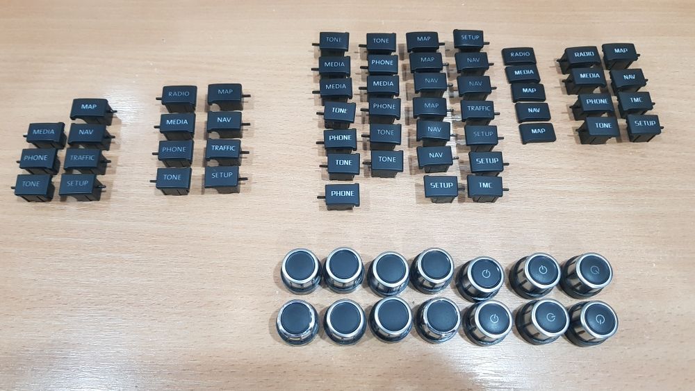 Rame,butoane navigații RNS 510,315,310,RCD 510 VW,SKODA