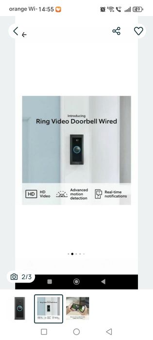 Camera video Ring
