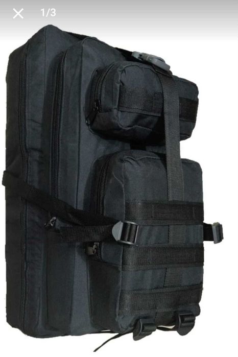 Тактическа раница 60 литра черна