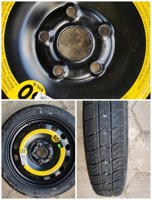 Резервни гуми "патерици" за Мерцедес , Ауди, БМВ, Пежо и други