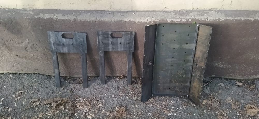 Складной мангал-чемоданчик