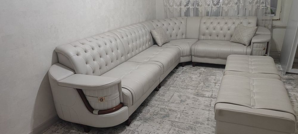 Диван уголок на гостиной