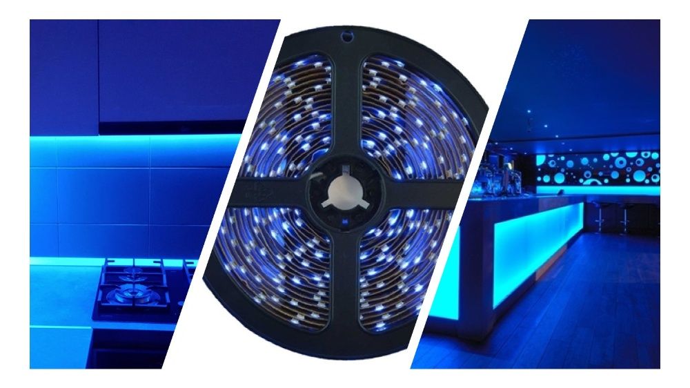 Banda Cu Led Albastra