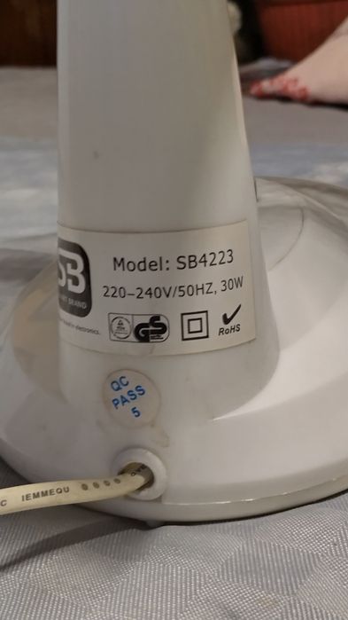 Настолен вентилатор