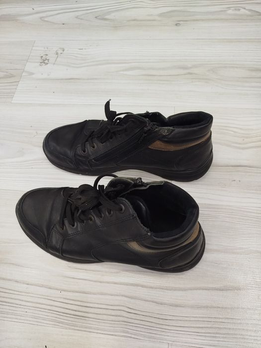 Кожаный ботинки для мальчиков