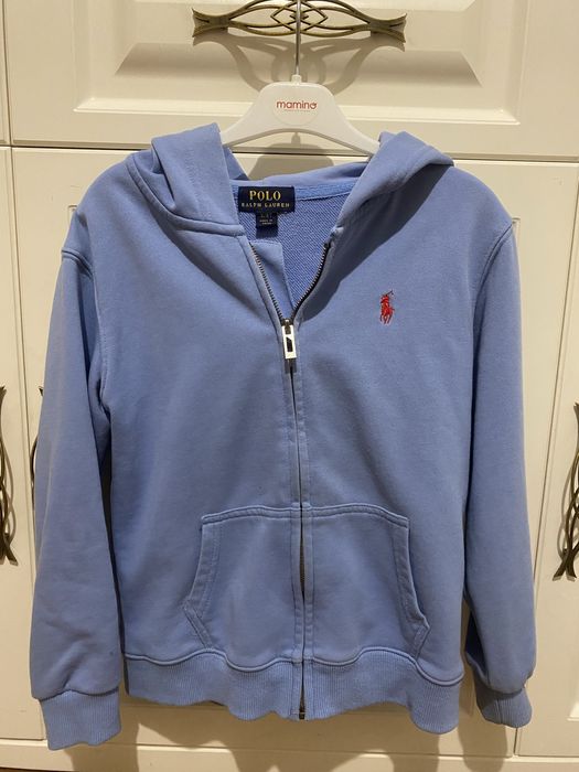 Кофта на замке для мальчика polo ralph lauren на 6-7 лет