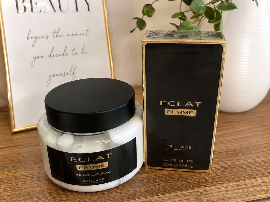 Eclat Femme Oriflame – parfum 50 ml + cremă de corp