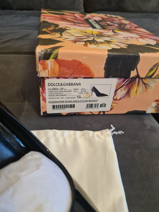 Pantofi Dolce Gab 10cm - piele naturala/full box/video/Louboutin