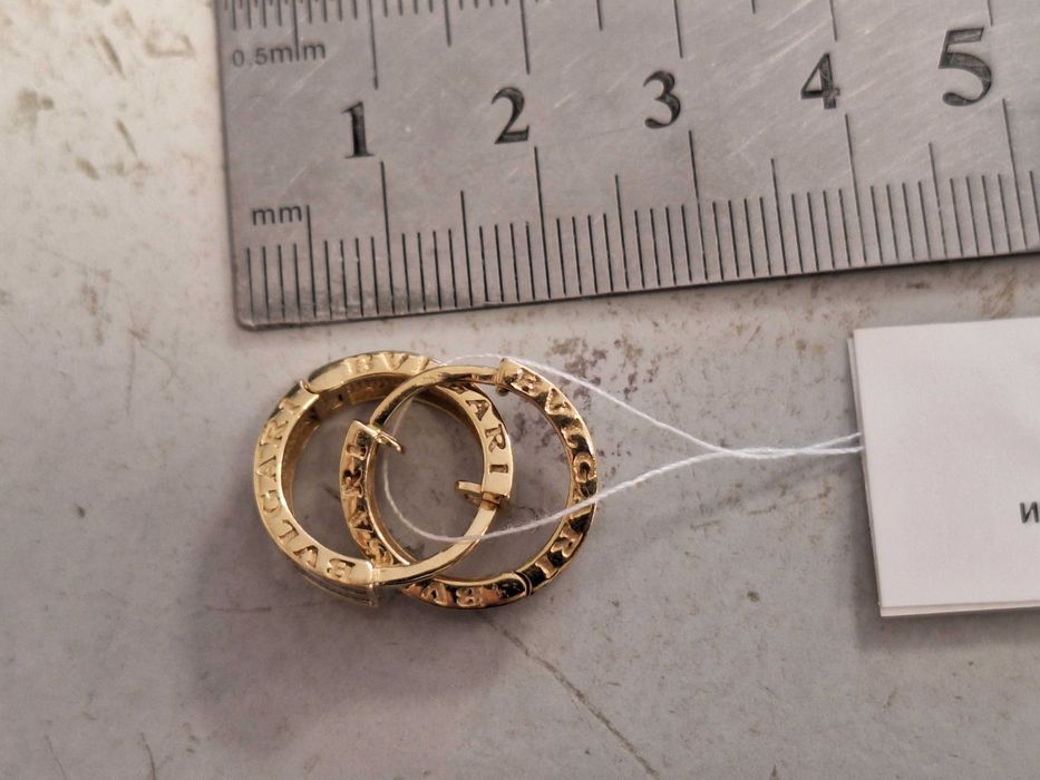 Дамски обеци Bvlgari 3,68гр.